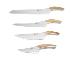 Güde Synchros Messer Set 4-tlg., Synchros Olive